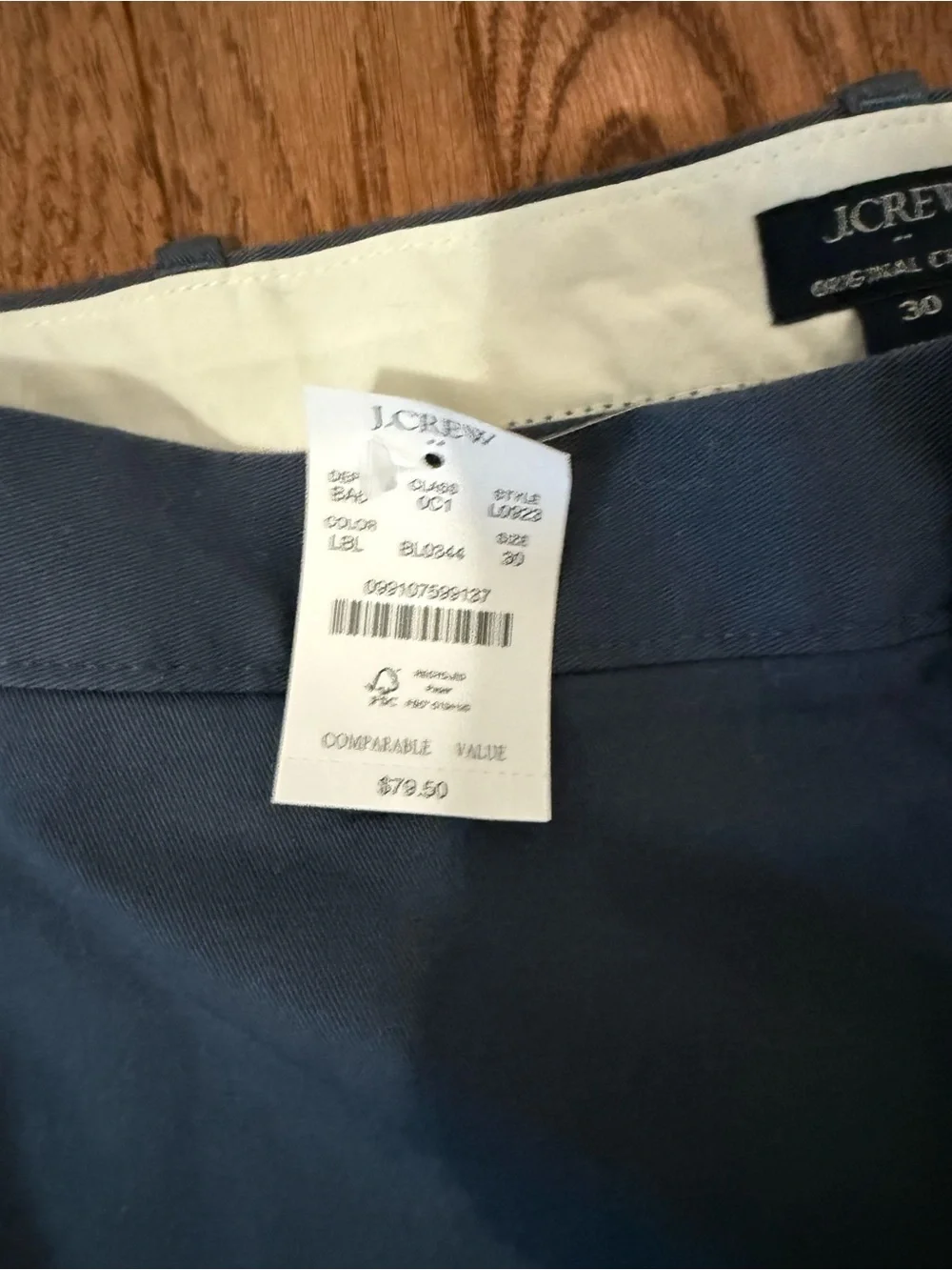J. Crew tailored flat